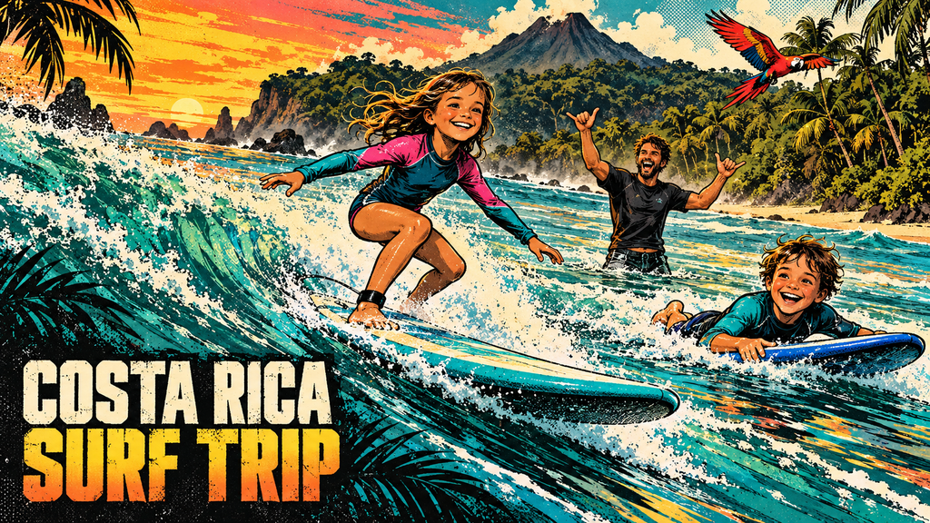 Costa Rica Surf Trip With Kids: The Honest Guide