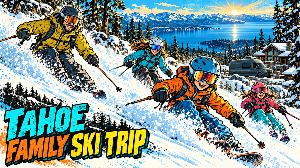 Lake Tahoe Skiing With Kids: The Family Guide