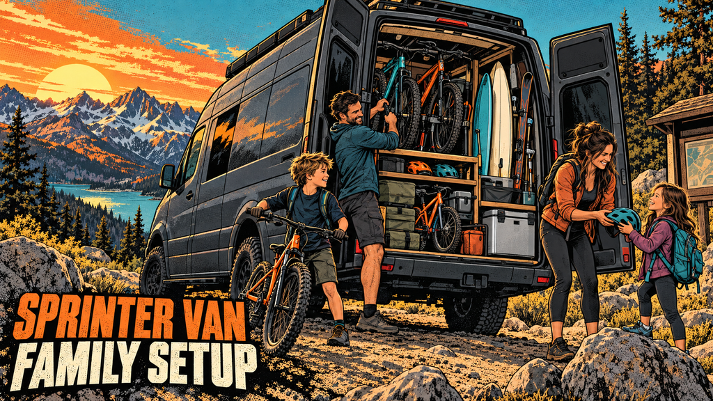 Our Sprinter Van Family Adventure Setup