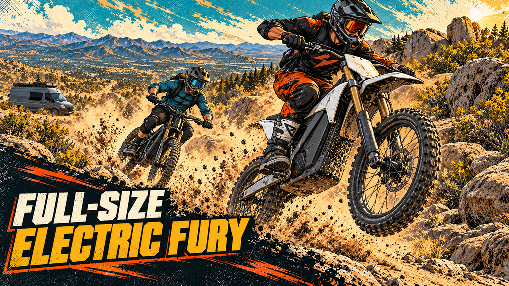 Stark Varg Electric Motorcycle: What It's Like Riding Alongside One When You Own a Sur Ron