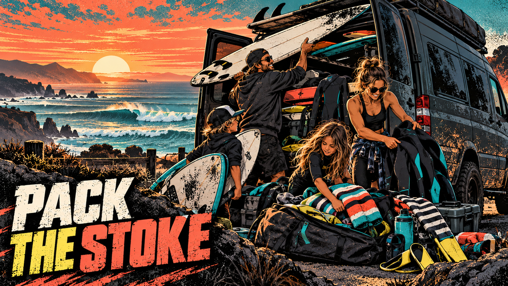 Surf Trip Packing List: What Families Actually Need