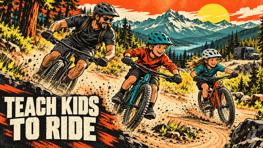 Teaching Kids to Mountain Bike: A 4-Ride Plan
