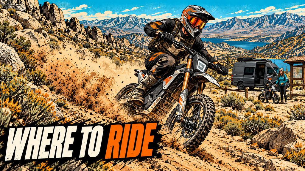 Where to Ride Electric Dirt Bikes in California