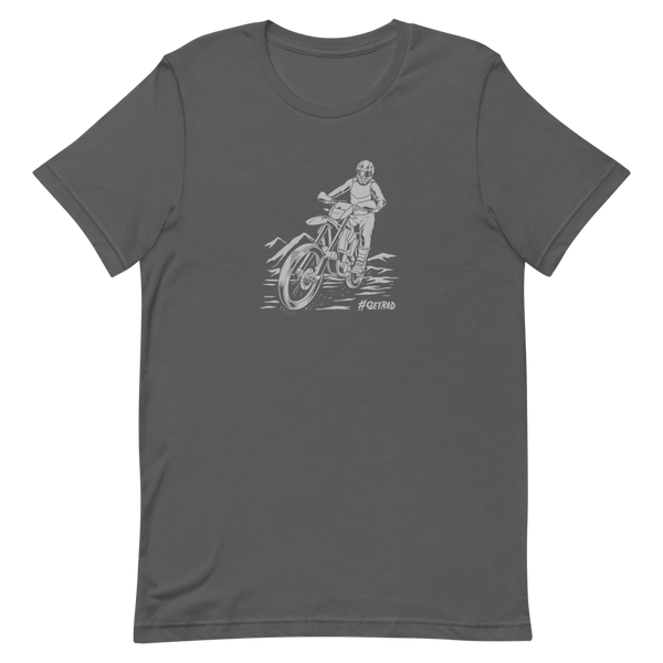 #getrad enduro moto single track shirt Gunnison CO edition