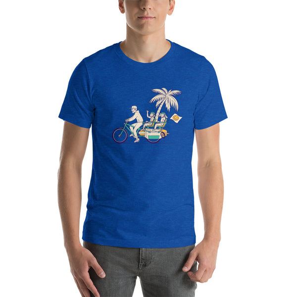 My kind of Traffic!  Cargo Bike, Nuevo 2 wheel minivan T-shirts..