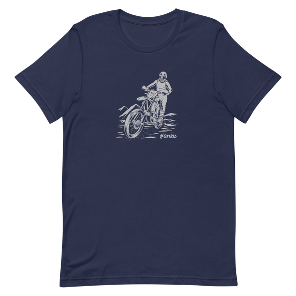 #getrad enduro moto single track shirt Gunnison CO edition