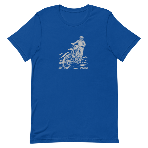 #getrad enduro moto single track shirt Gunnison CO edition